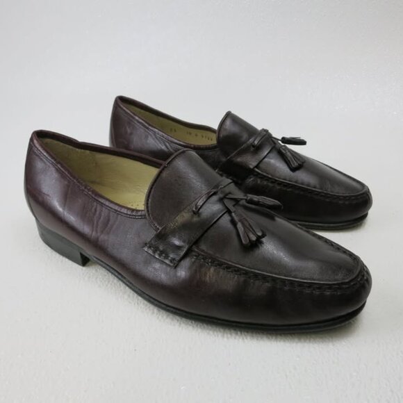 E. T. Wright Tassel Leather Dress Loafers Shoes Men's Fashion Footwear 11 EEE - Picture 7 of 7